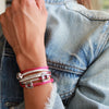 The Aura Silver Convertible Leather Wrap Bracelet & Necklace
