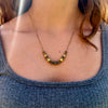 The Gold Berry Necklace – Antique Gold & Brass