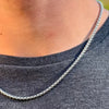 The Hayes Men's Rolo Chain – 3.5mm Stainless Steel