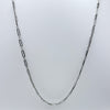 The Bennett Men's Figaro Chain – Stainless Steel