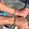 Jade Adjustable Men's Bracelet, also shown Tiger's Eye adjustable bracelet