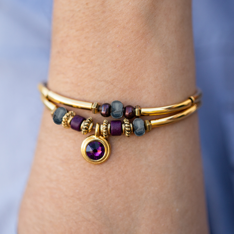 Gooseberry with Swarovski Quartz
