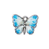 Hand Painted Enamel Butterfly Charm