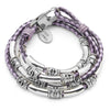 Maxi Wrap shown in Metallic Grape leather