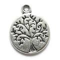 Tree of Life Silver Charm