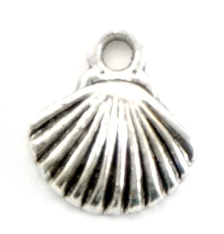 SHELL charm for Lizzy James leather wrap charm bracelets