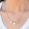 Three Circles Gold Necklace