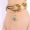 Tree of Life Charm Lg gold plate