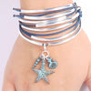 Nautical Teal Charm Trio