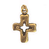 open cross charm in gold for Lizzy James charm wrap bracelets