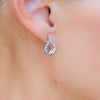 Sterling Silver Quad Circle Earrings petite - LIMITED EDITION